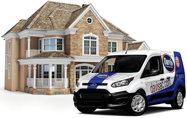 house and service van