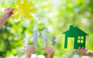 Green Home With Heat Pumps