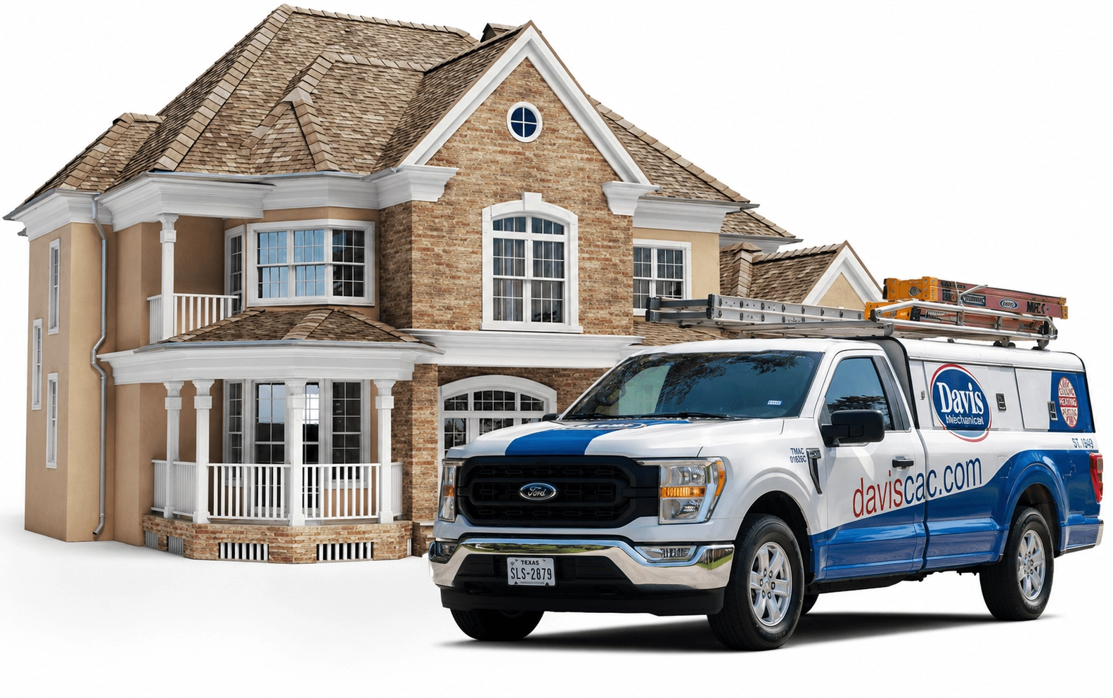 house and service van