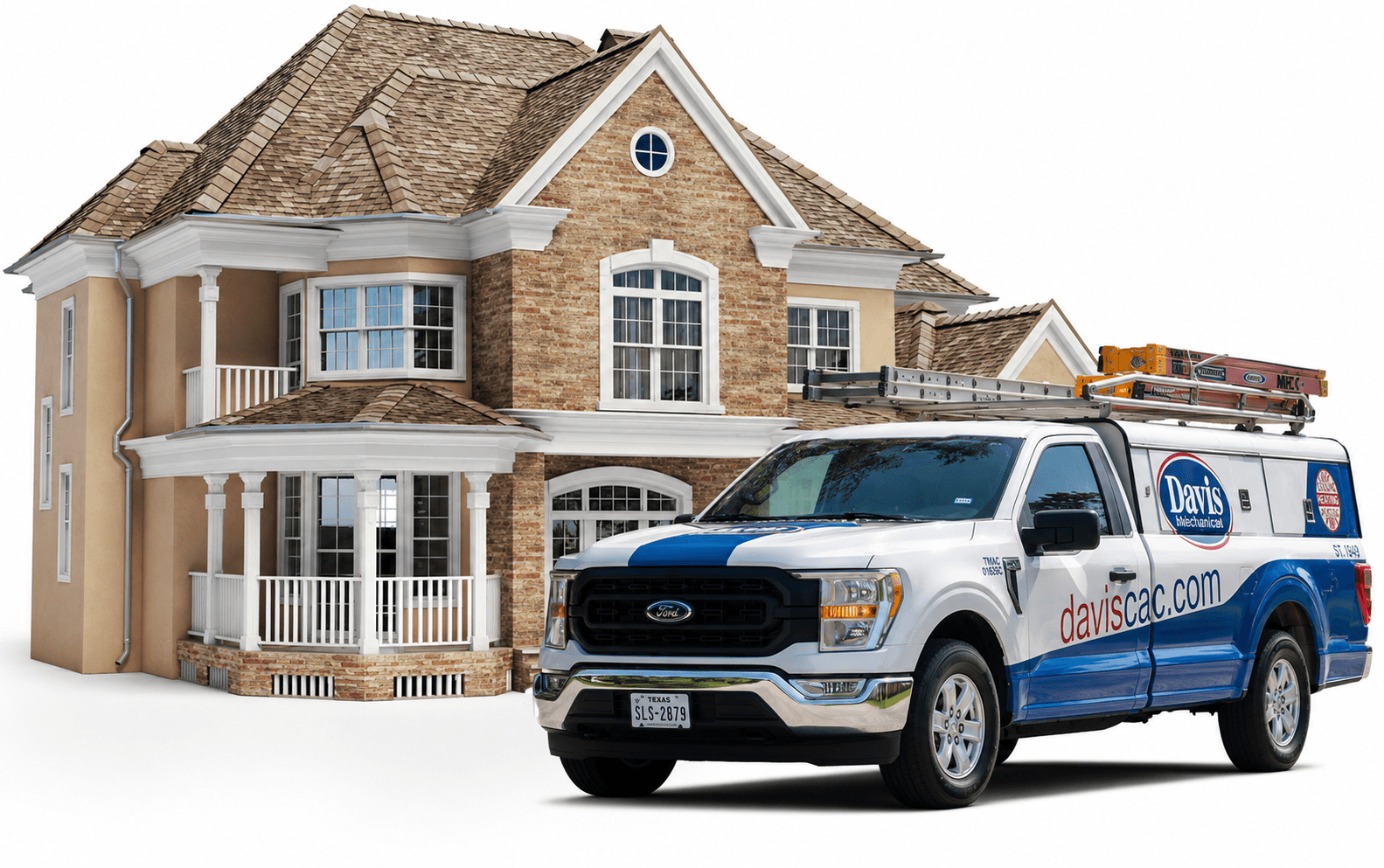 house and service van
