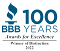 Better Business Bureau (BBB) Excellence Award 2022