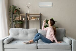 remote control for ductless unit