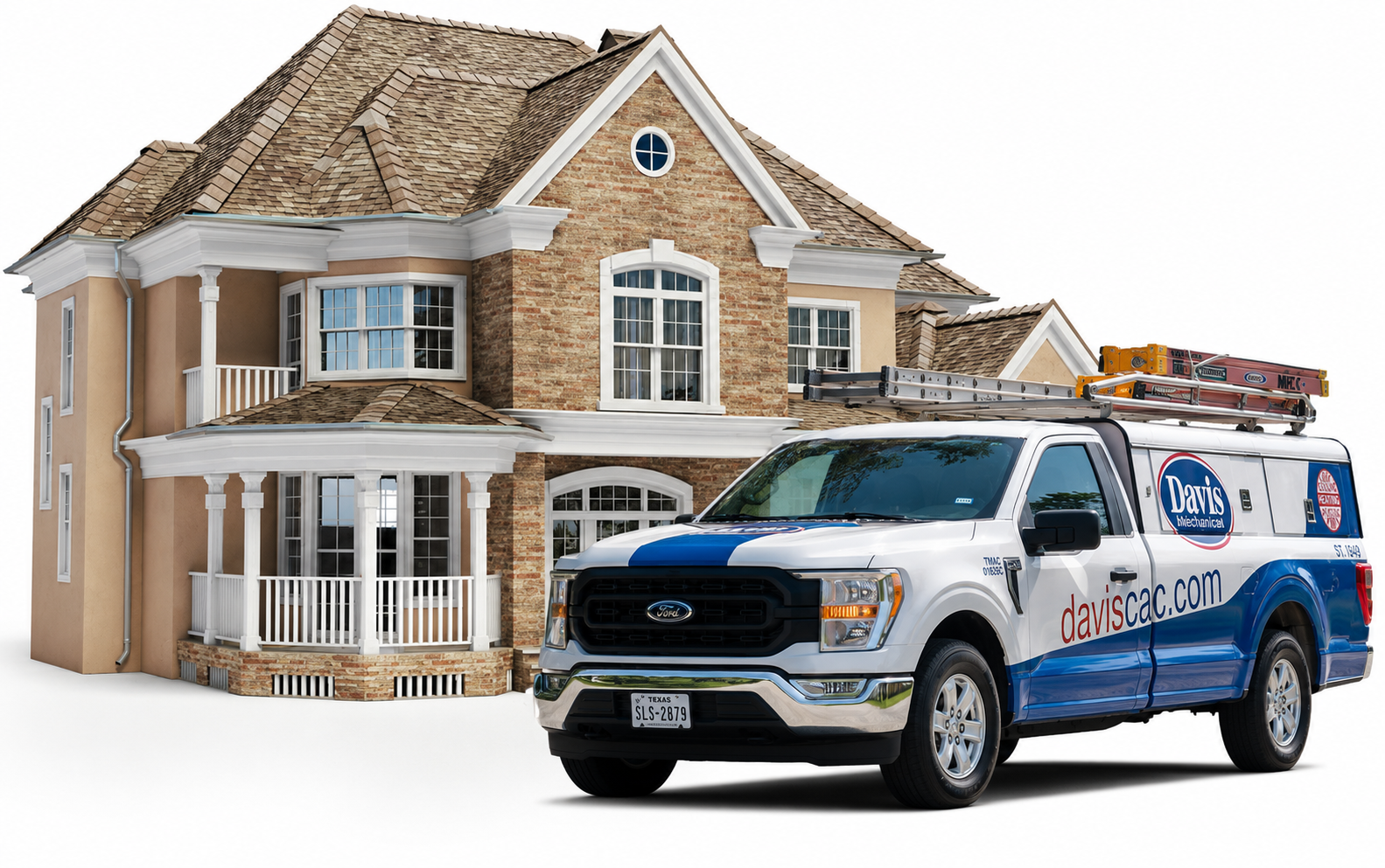 house and service van
